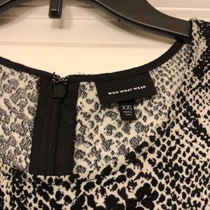 Who What Wear Dresses - Who What Wear snakeskin print dress Who What Wear Dresses - Who What Wear snakeskin print dress